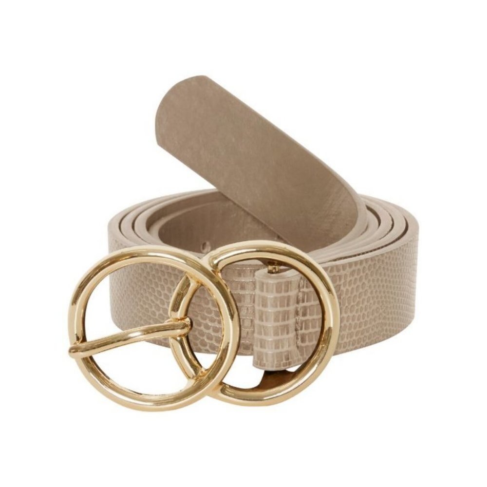 NWT ICHI CRISSY Nomad Champagne Belt